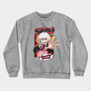 Shu Kurenai attacking Crewneck Sweatshirt